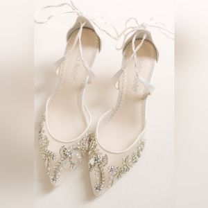 Bella Belle Wedding Shoes: FRANCES IVORY